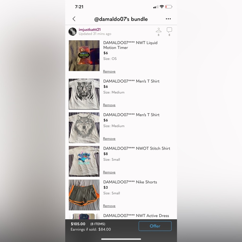 Trade Bundle for damoldo07